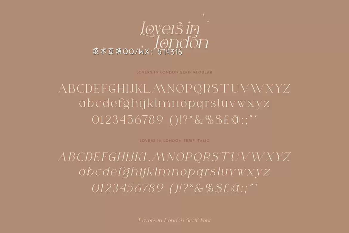 时尚高端优雅专业的高品质英文字体设计插图7