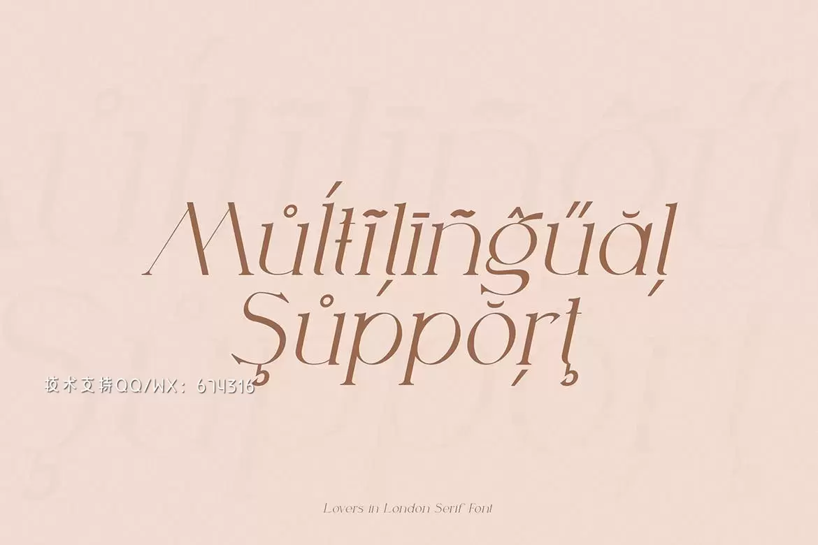 时尚高端优雅专业的高品质英文字体设计插图6