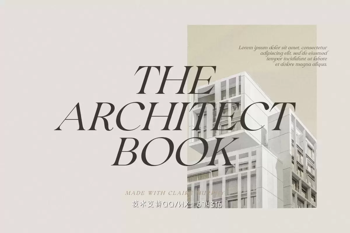 时尚高端专业的高品质优雅斜体衬线英文字体设计插图3