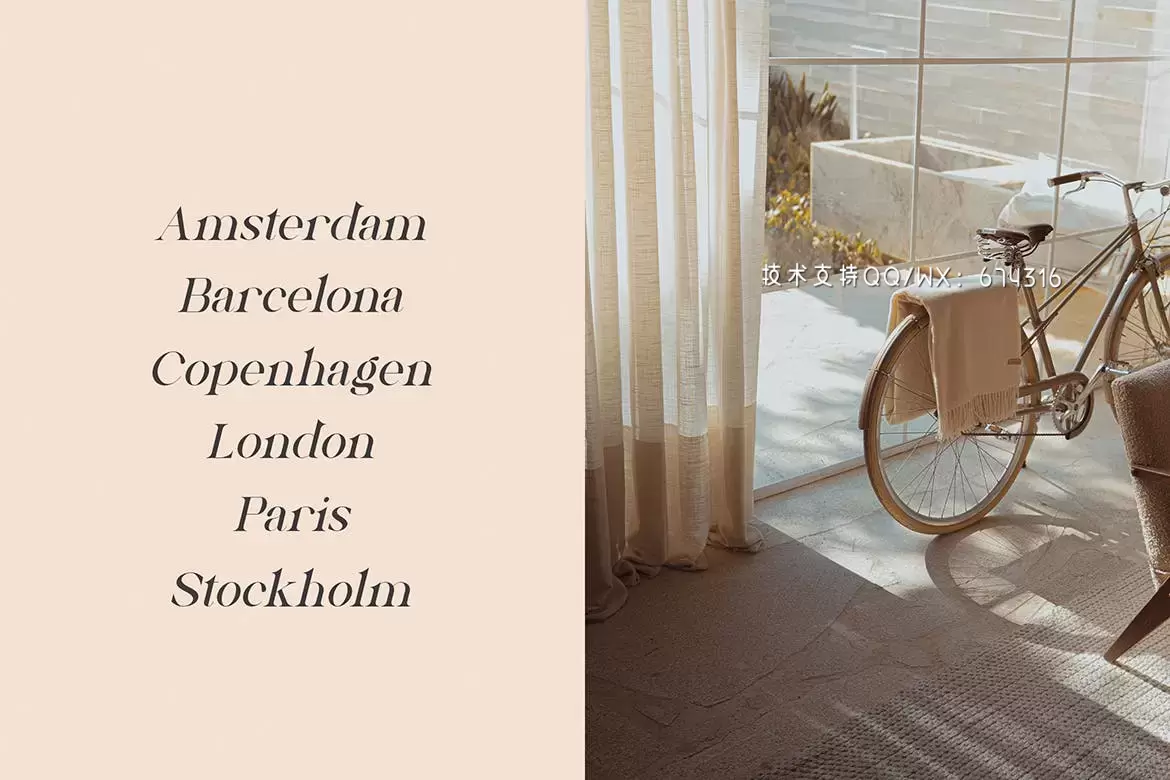 高端时尚优雅多用途的Novembra Serif 英文字体插图5