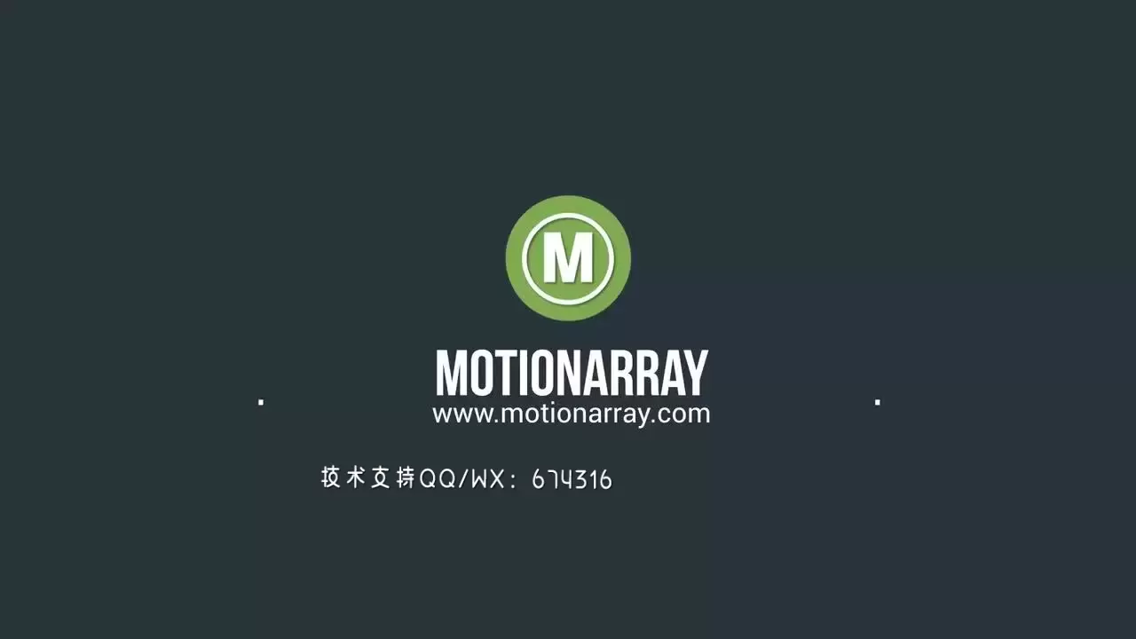 极简主义logo展示动画AE模板视频下载(含音频)