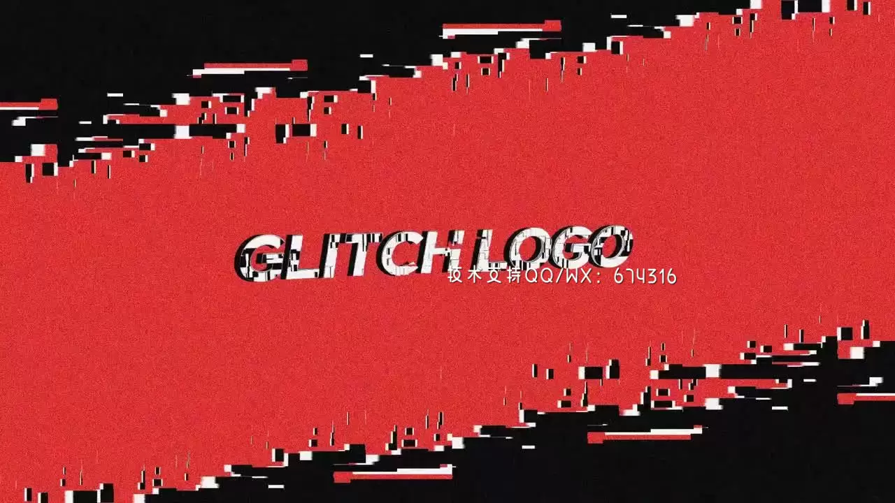 超现代动态动画LOGO标志展示AE模板视频下载