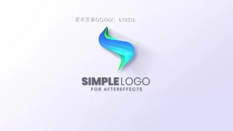 简单创意的LOGO标志展示AE模板视频下载(含音频)