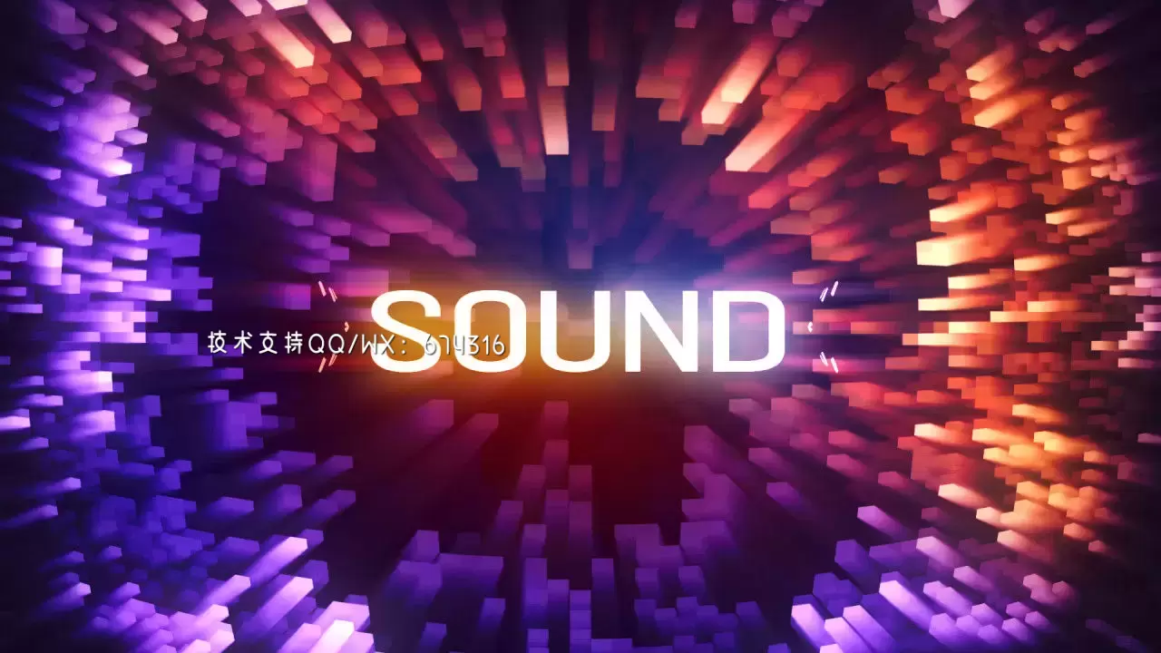 超现代的声音LOGO标志AE模板视频下载插图