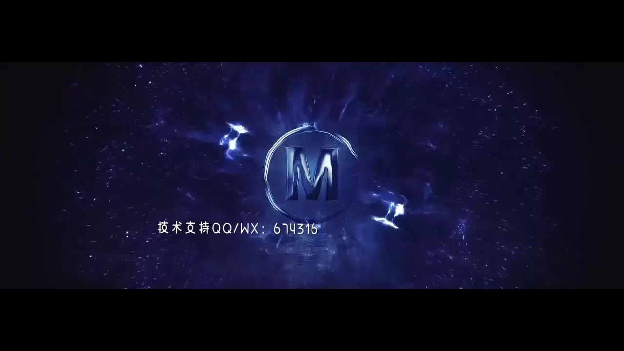 精美酷炫的爆炸性LOGO标志AE模板视频下载(含音频)