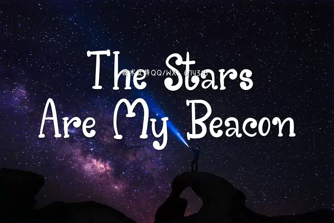 可爱时尚简约多用途的晚安睡眠闭眼睛Close Eyes英文字体插图3