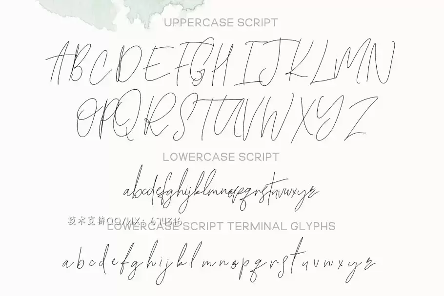 时尚手写设计字体 Quest for Design Font Duo插图13