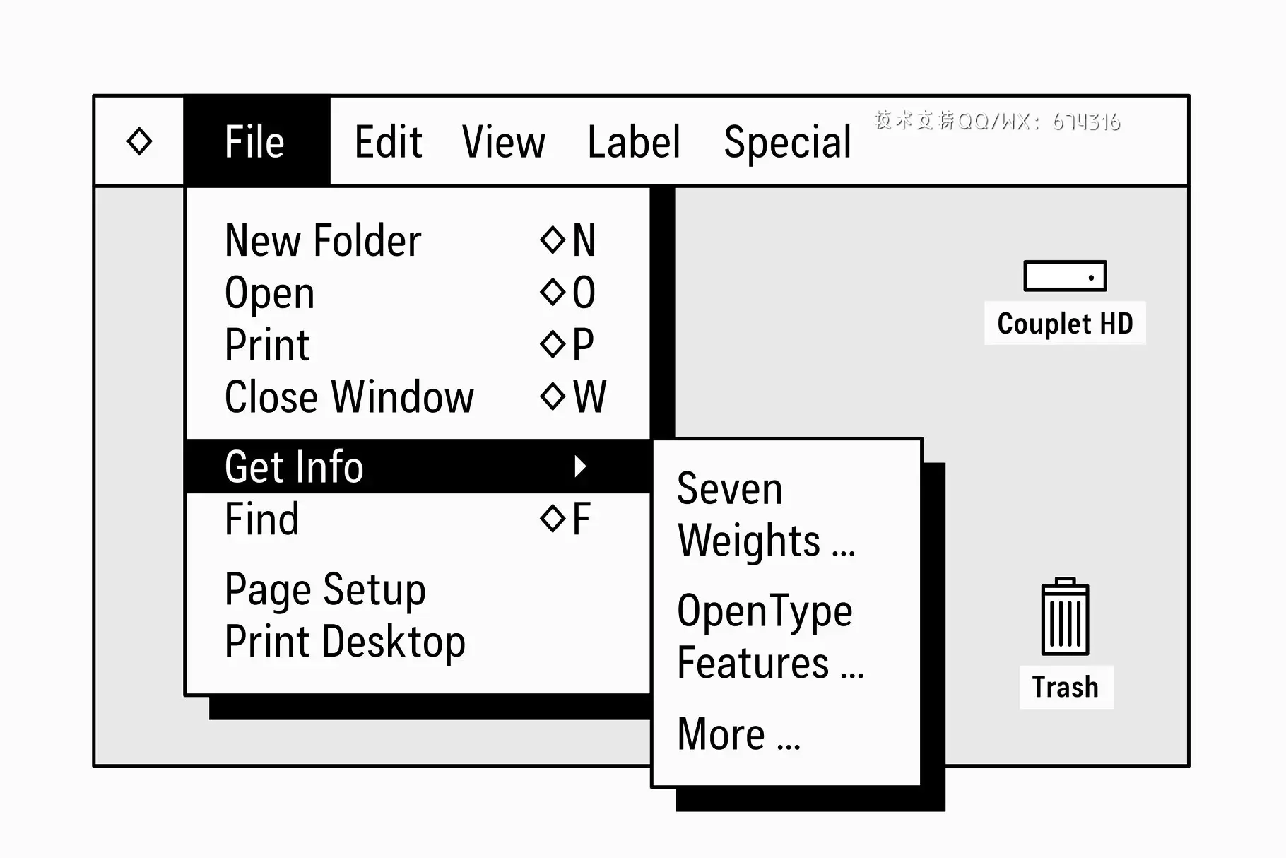 多用途时尚衬线字体 Couplet CF: versatile humanist sans插图4