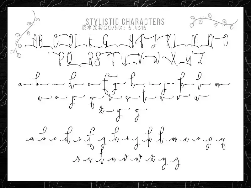 手写签名字体 Brisk wondering Handwritten Font插图7