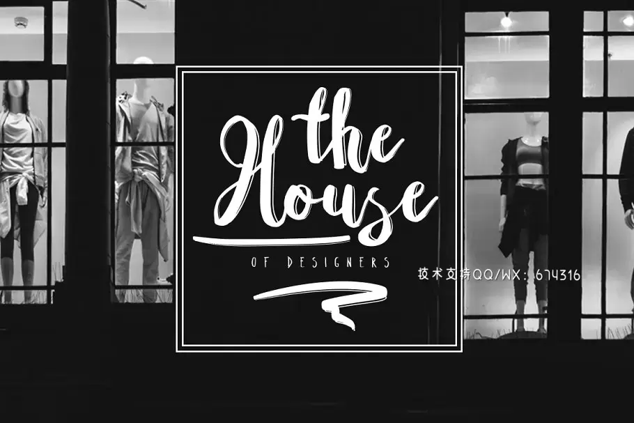 时尚大气手写字体 Galla Font Duo下载 时尚大气手写字体 Galla Font Duo下载