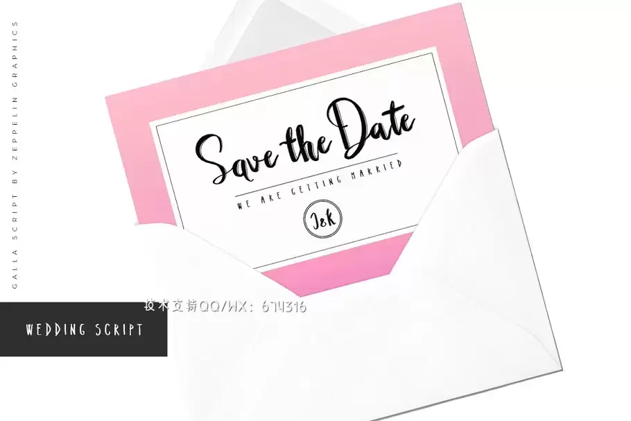 时尚大气手写字体 Galla Font Duo下载 时尚大气手写字体 Galla Font Duo下载