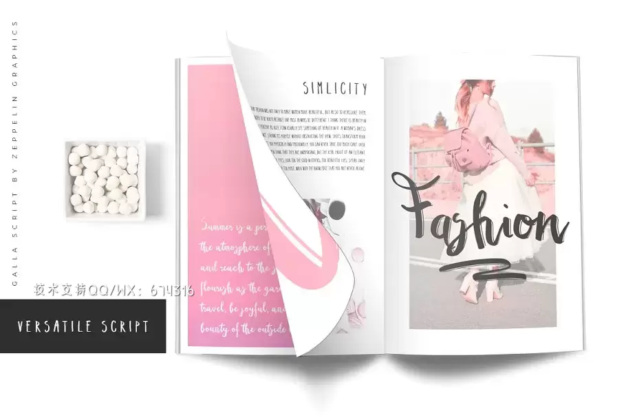 时尚大气手写字体 Galla Font Duo下载 时尚大气手写字体 Galla Font Duo下载