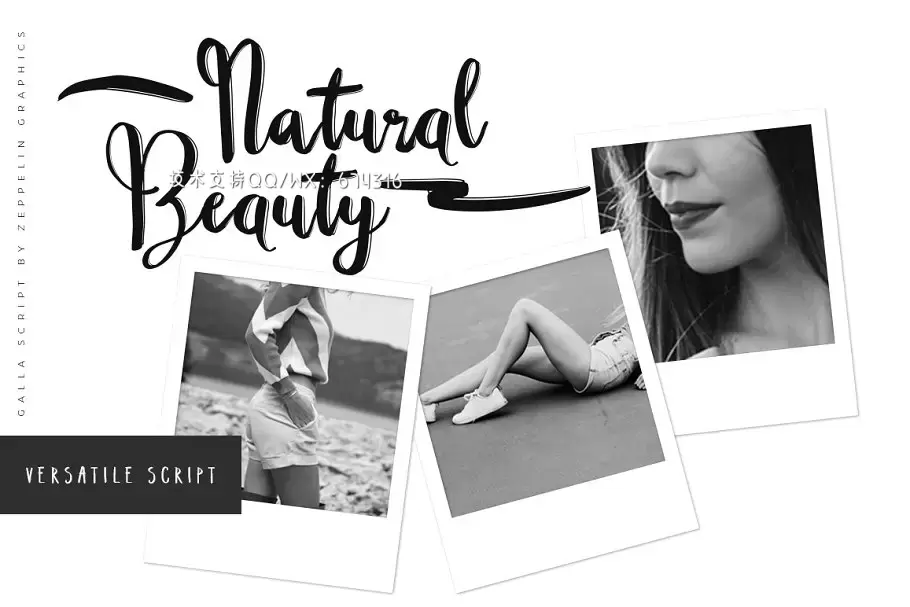 时尚大气手写字体 Galla Font Duo下载 时尚大气手写字体 Galla Font Duo下载