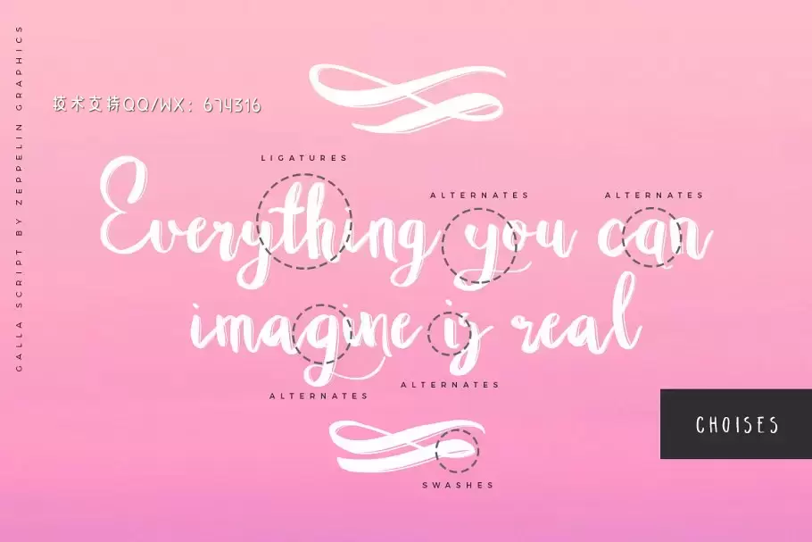 时尚大气手写字体 Galla Font Duo下载 时尚大气手写字体 Galla Font Duo下载