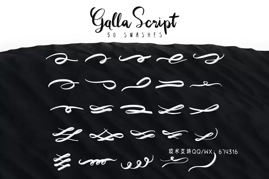 时尚大气手写字体 Galla Font Duo下载 时尚大气手写字体 Galla Font Duo下载