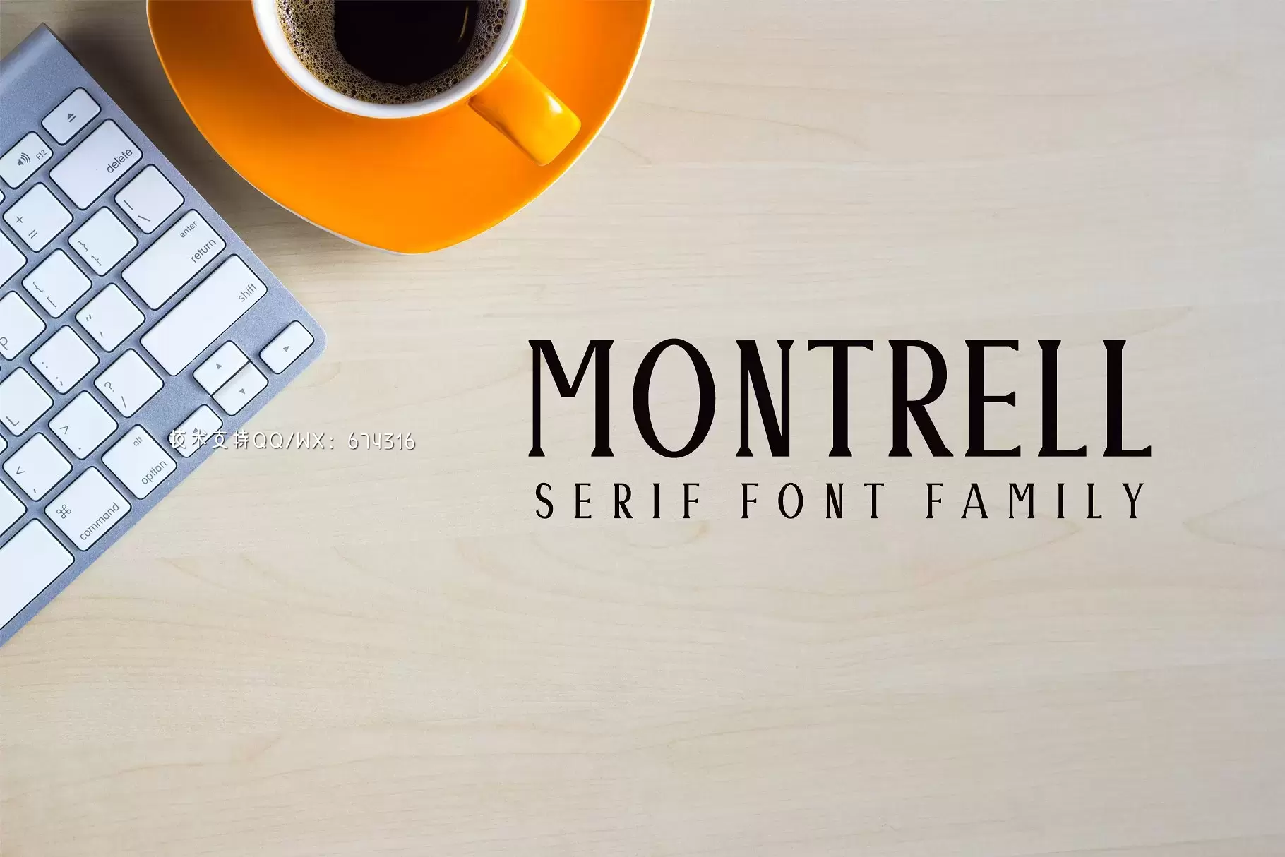 复古设计字体 Montrell Serif 5 Font Family Pack免费下载