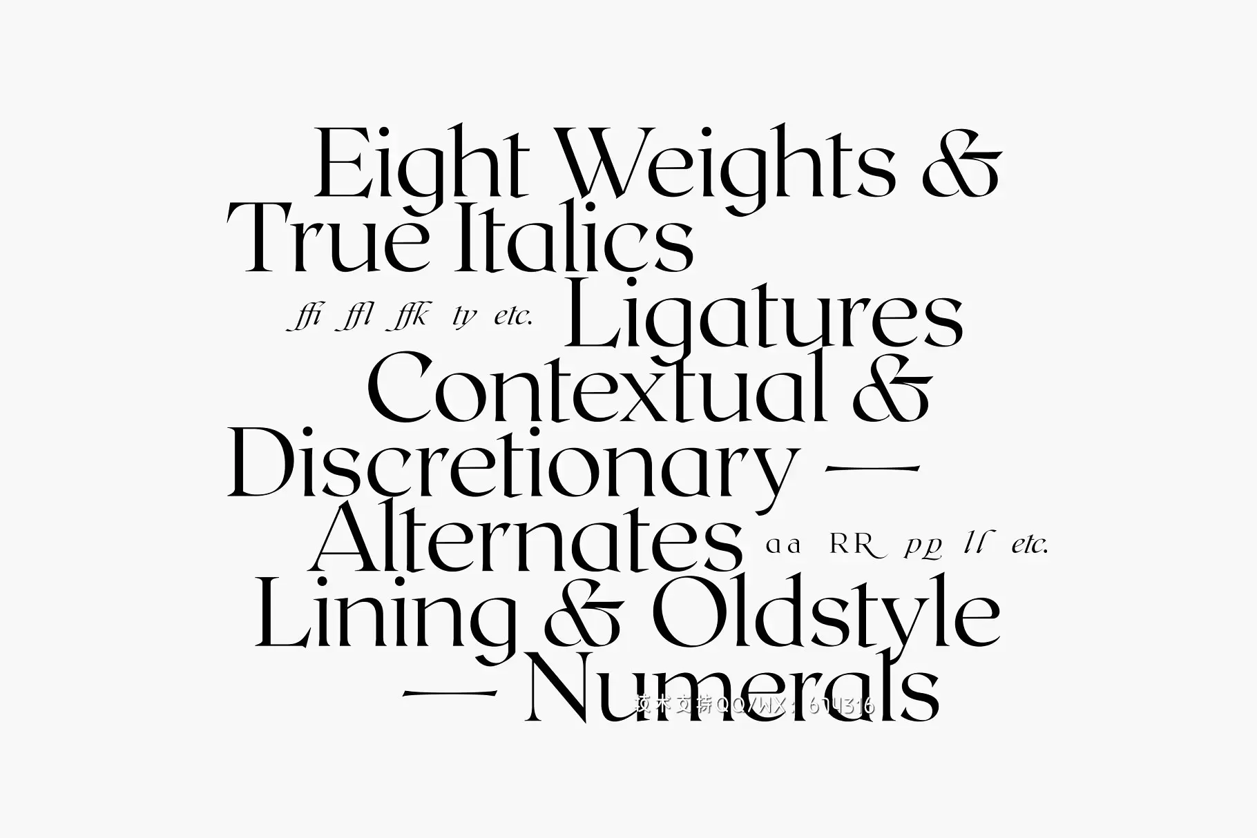 个性设计字体 Roxborough CF: calligraphic serif插图9