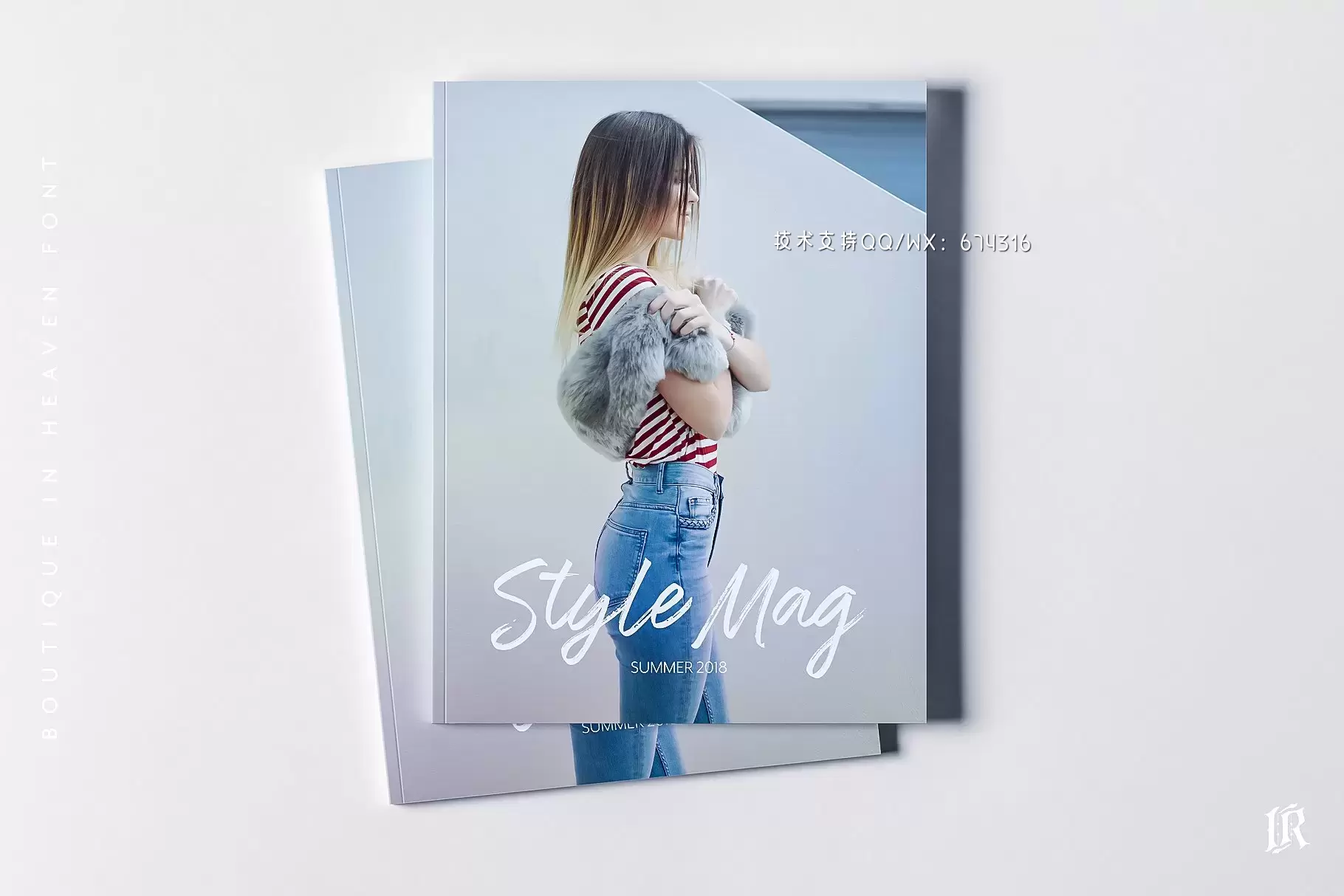 手写个性字体 Boutique in Heaven Font插图5