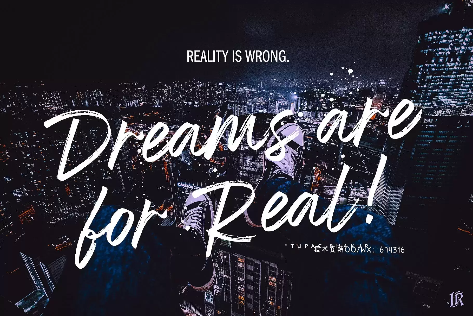 手写个性字体 Boutique in Heaven Font插图3