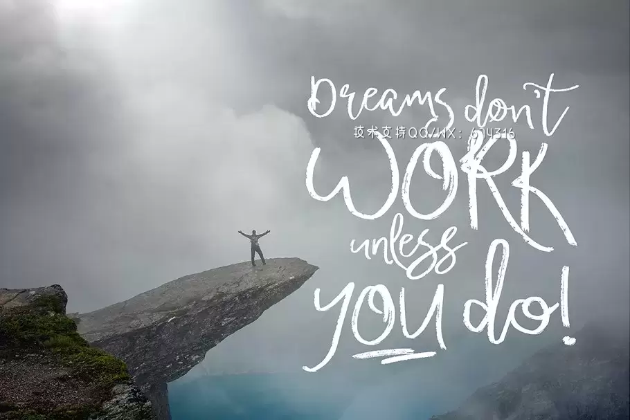 浪漫手写脚本字体 Affectionate Brush Script Font插图6