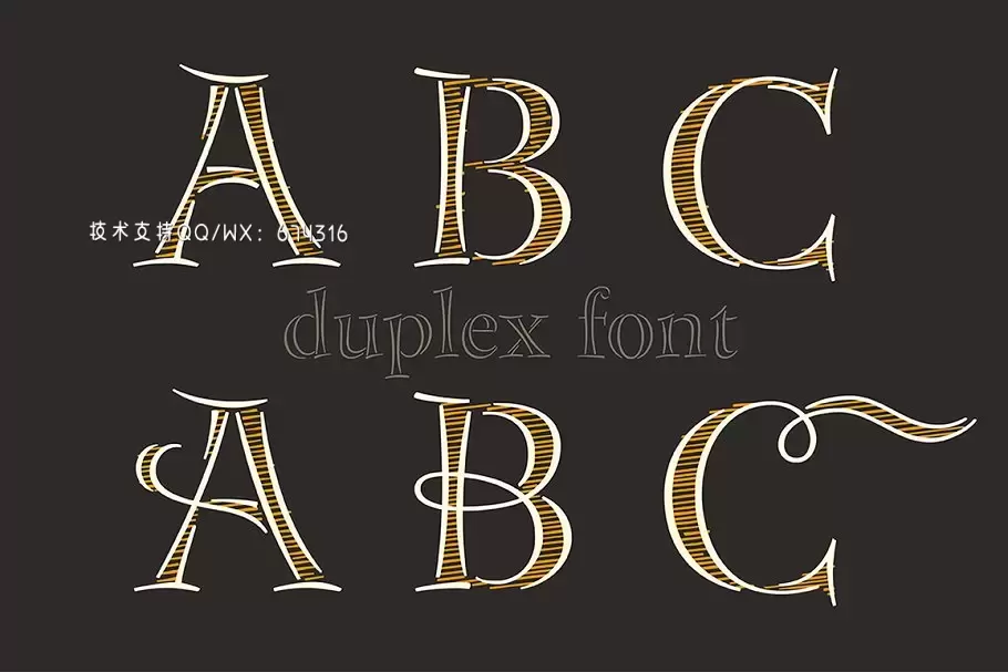 复古黑板报字体 Bakersville插图4