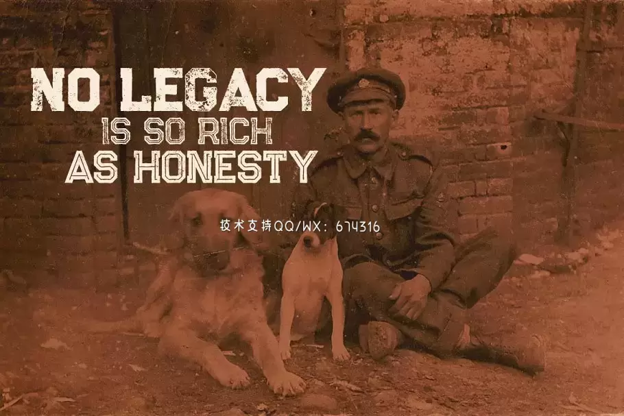经典设计字体 Legacy – 10 Vintage Style Fonts插图2