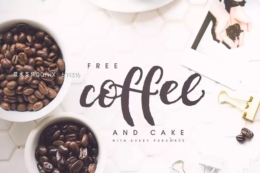 粗狂手写字体 Highline Font插图8