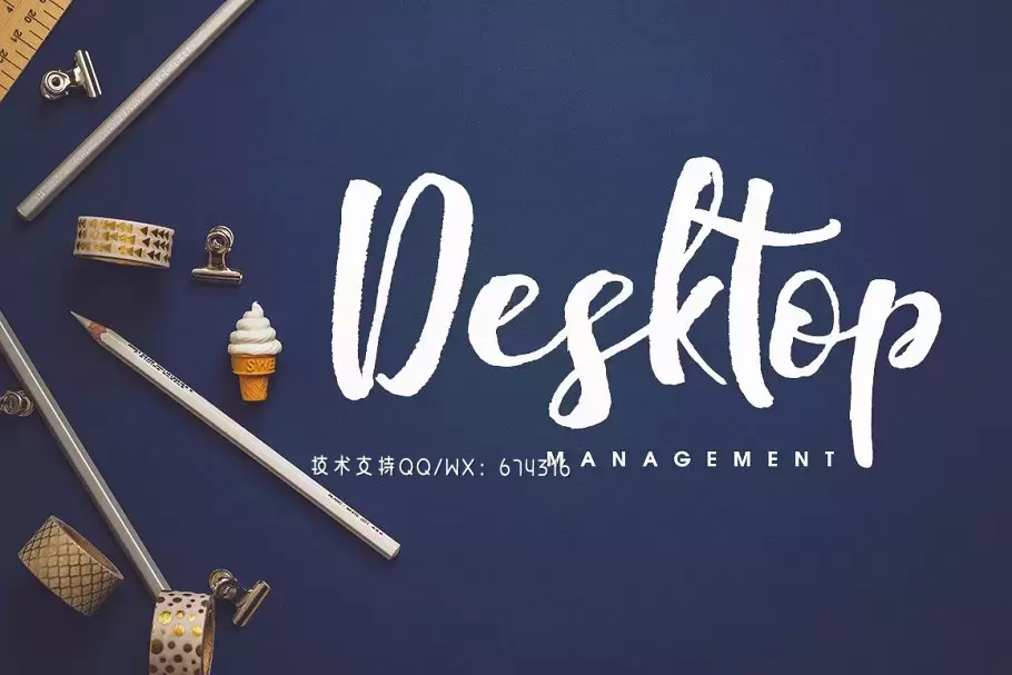 粗狂手写字体 Highline Font插图5