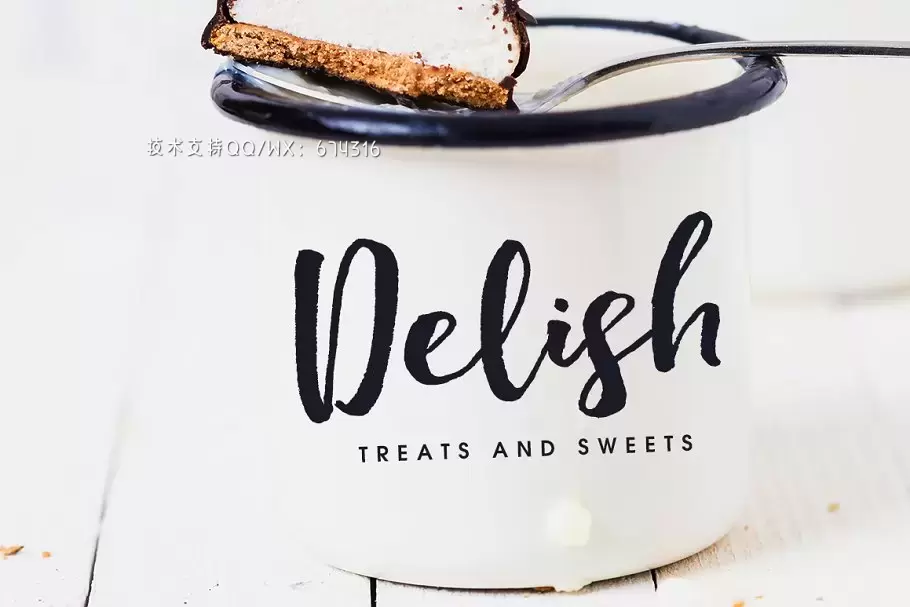 粗狂手写字体 Highline Font插图10