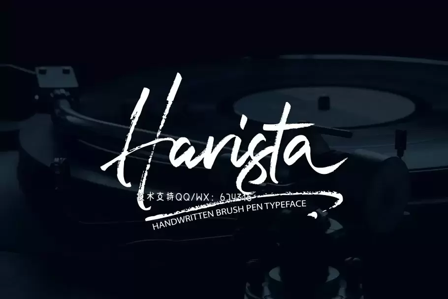 时尚手写字体 Harista Script插图12