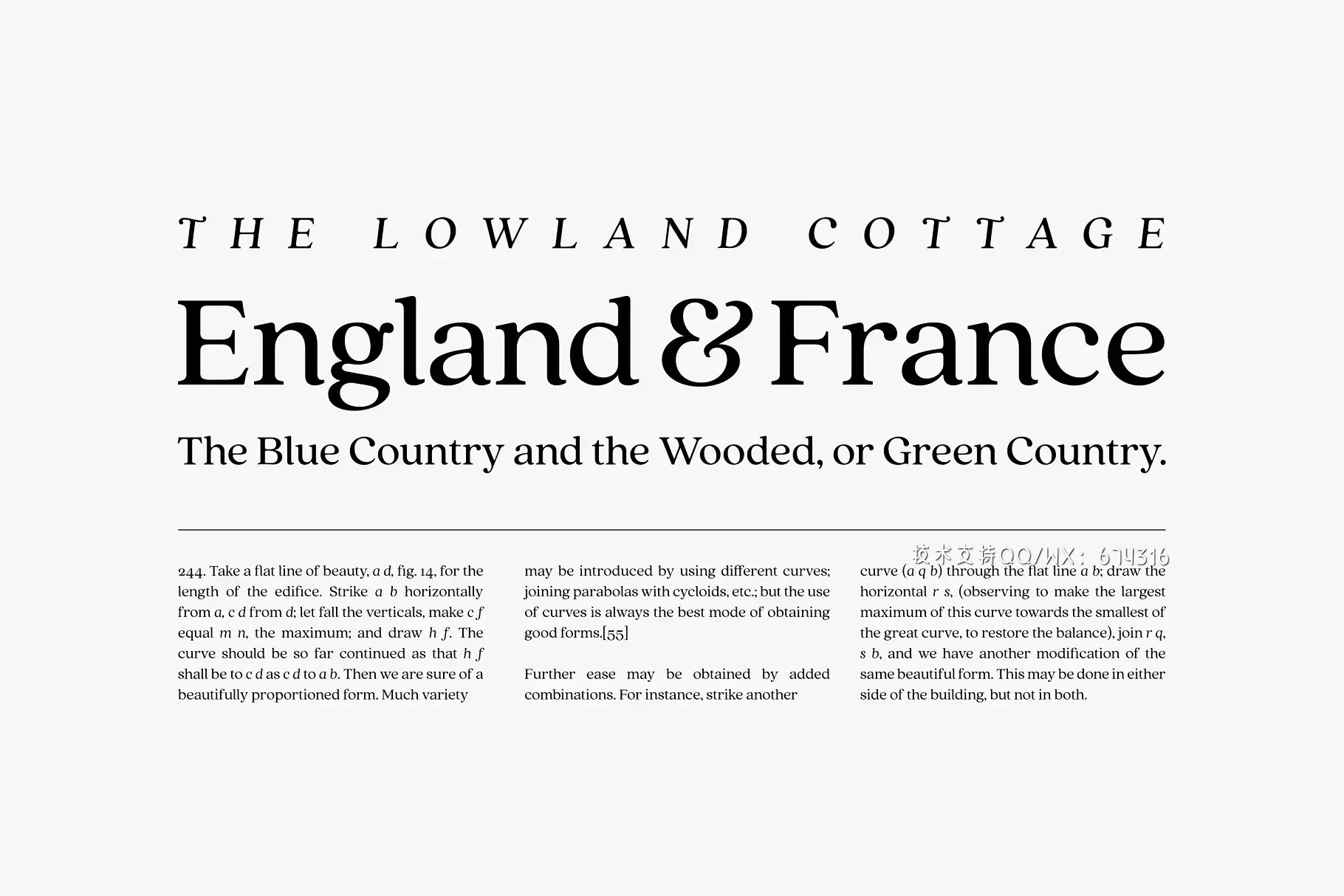 衬线设计字体 Quincy CF font family插图4