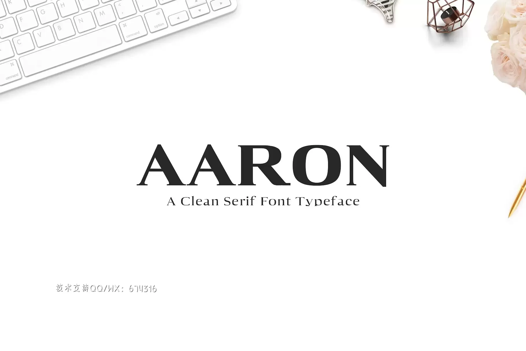 时尚设计字体 Aaron Serif 6 Font Family免费下载