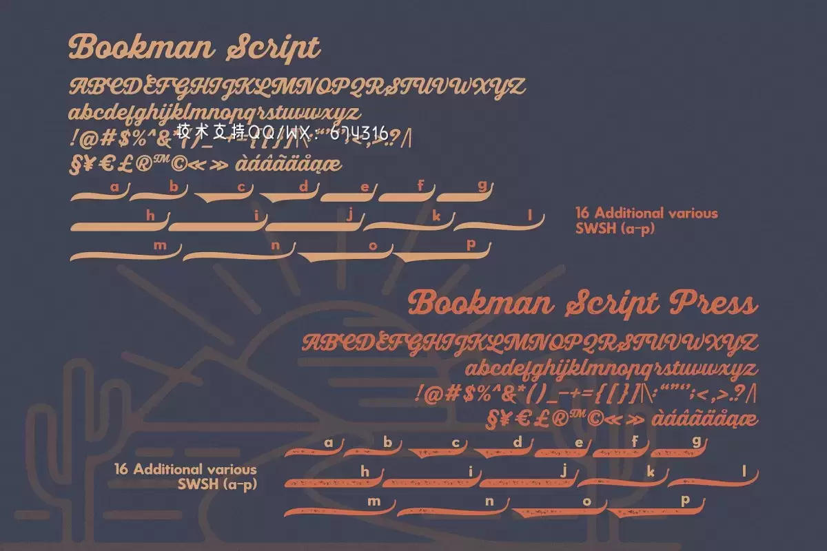 8款不同风格的英文字体合集插图9