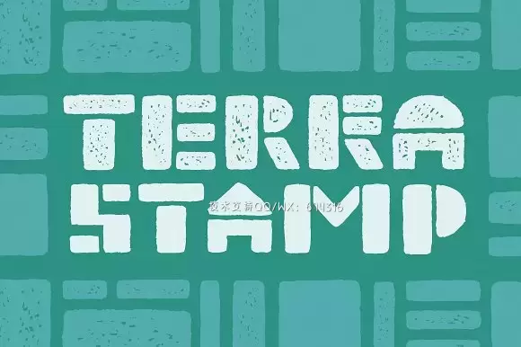 复古个性字体 TerraStamp免费下载