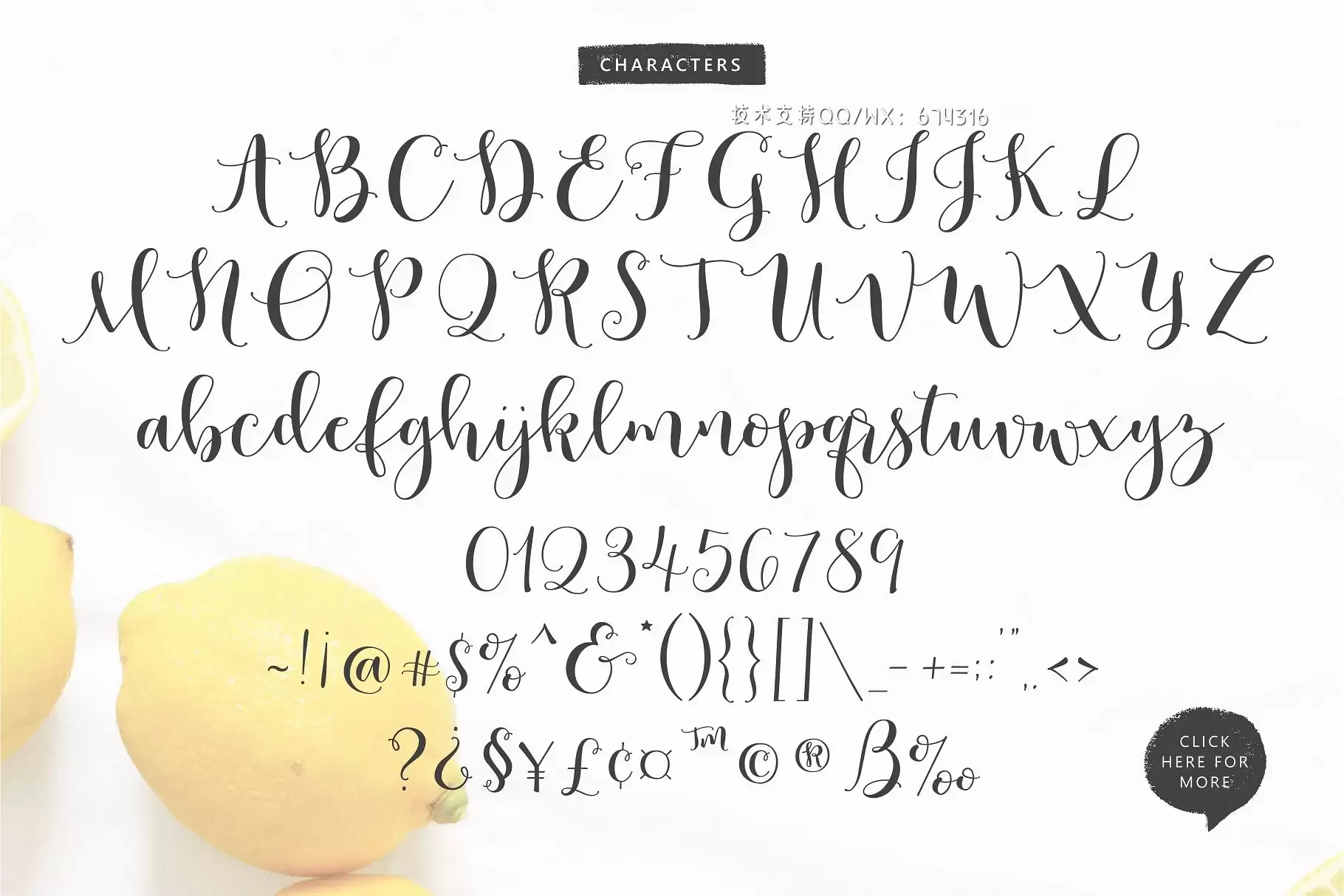 阳光个性手写字体 Lemons Mangos Sunshine插图8