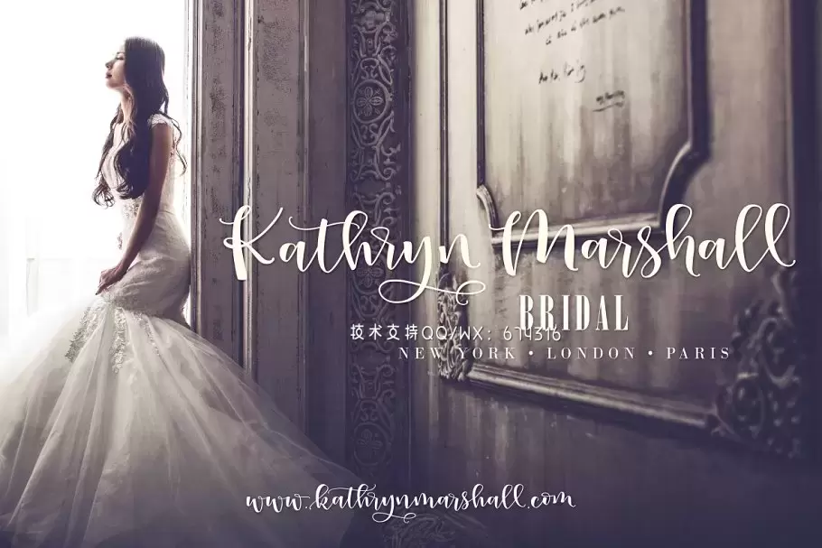 手写个性字体 Peony Blooms Font Duo插图4