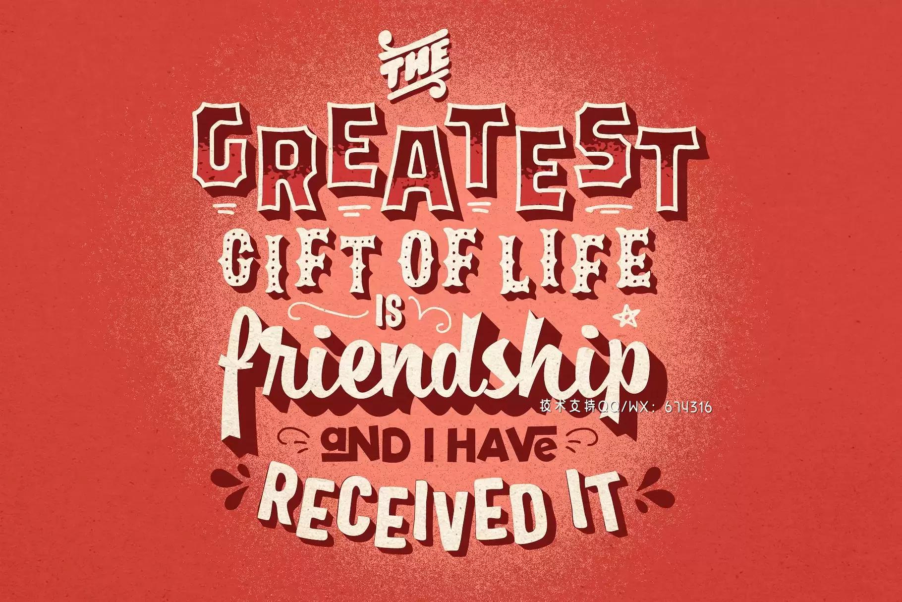 手绘设计字体 BIMBO • Hand Lettering Collection插图1