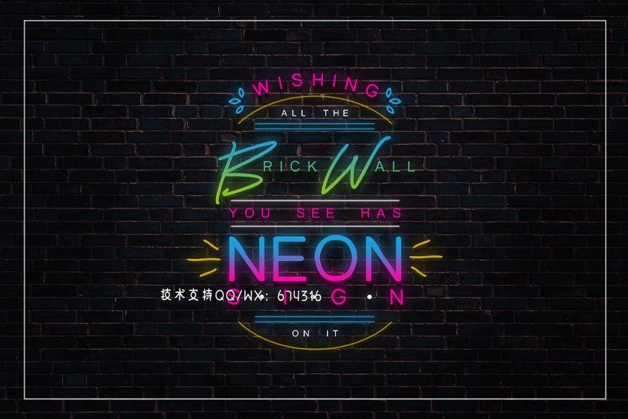手写酷炫字体 Lightsaber Font + Neon Animation插图4