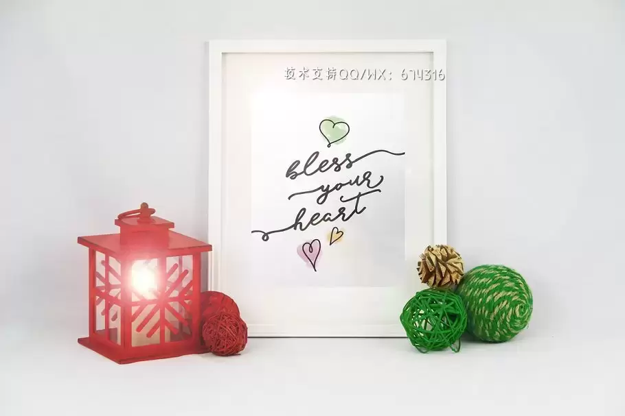 手绘矢量字体 Blessed Script with sweet BONUS插图5