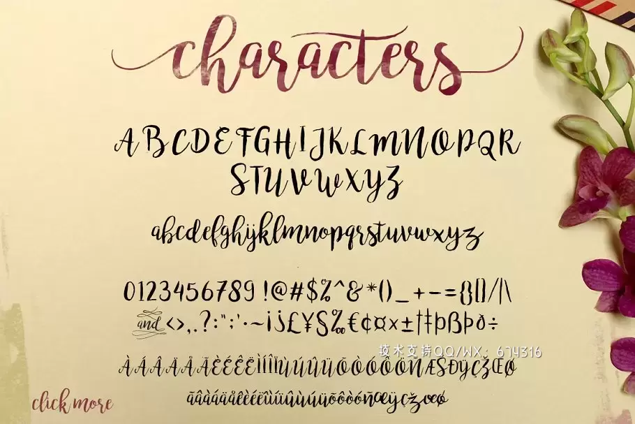 手绘艺术字体 bromello typeface插图2