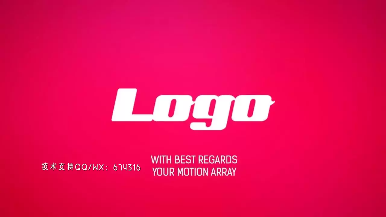 圣诞节精美的LOGO标志AE模板视频下载