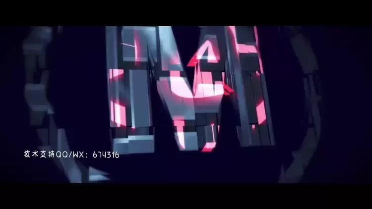 史诗般动画标志AE模板视频下载(含音频)
