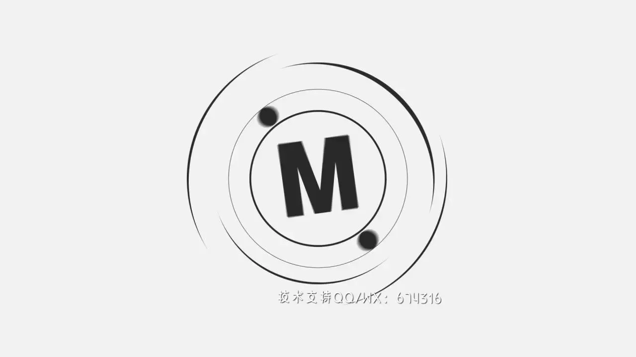 多功能动画图层点标志AE模板视频下载(含音频)