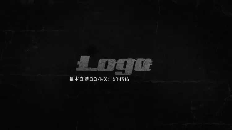 动画LOGO标志AE模板视频下载(含音频)