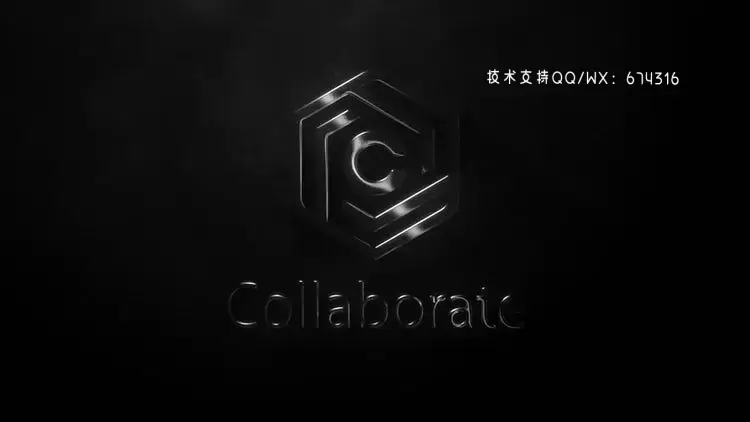 黑色动态Logo动画AE模板视频下载(含音频)插图 黑色动态Logo动画AE模板视频下载(含音频)插图