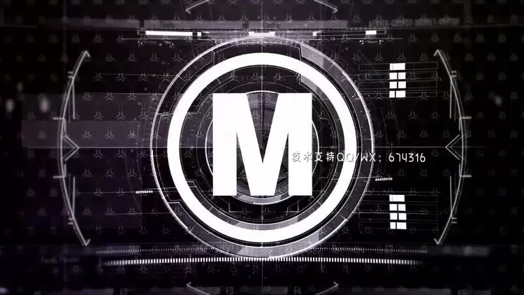 超现代动态Logo展示AE模板视频下载(含音频)