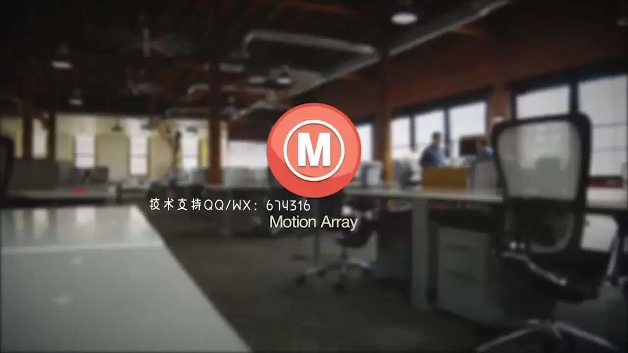 流畅优雅的动画形状层标题Logo AE模板视频下载(含音频)