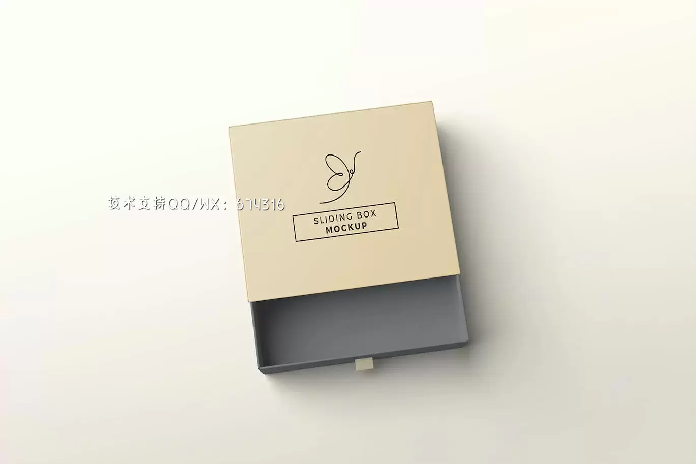 🔴时尚高端清新简约礼品盒包装设计VI样机展示模型mockups插图3