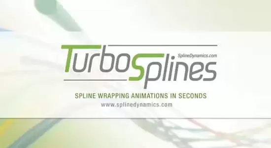 路径生成编辑工具3DS MAX插件 TurboSplines V1.20插图