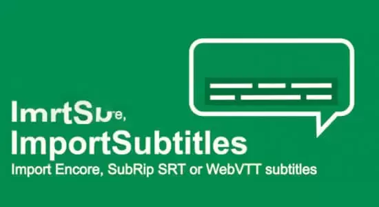 AE脚本-把SubRip/SRT/TXT/VTT字幕导入到AE软件 pt_ImportSubtitles v1.7.1 + 使用教程插图